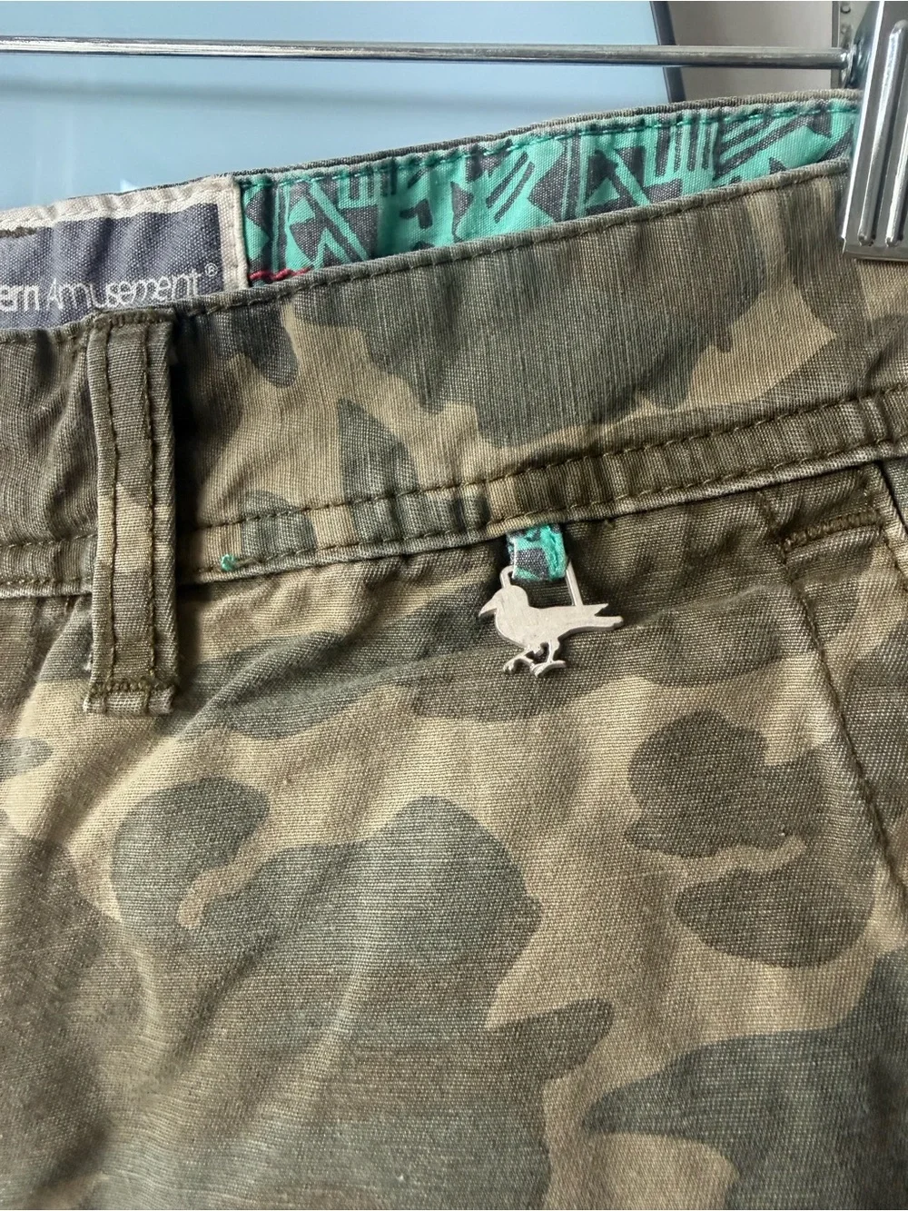 Modern Amusement Camo Shorts